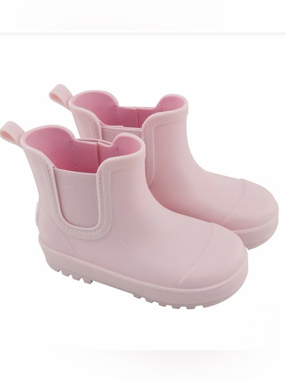 BEARPAW Toddler Chelsea Rain Boots - Light Pink, Size 6T